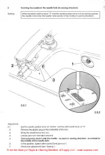 Предварительный просмотр 7 страницы Pfaff 418 Series Service Manual