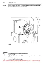 Предварительный просмотр 11 страницы Pfaff 418 Series Service Manual