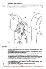 Предварительный просмотр 18 страницы Pfaff 418 Series Service Manual