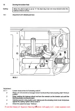 Предварительный просмотр 20 страницы Pfaff 418 Series Service Manual