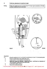 Предварительный просмотр 27 страницы Pfaff 418 Series Service Manual