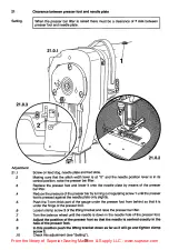 Предварительный просмотр 35 страницы Pfaff 418 Series Service Manual