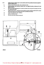 Предварительный просмотр 40 страницы Pfaff 418 Series Service Manual