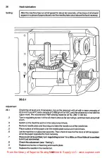 Предварительный просмотр 42 страницы Pfaff 418 Series Service Manual