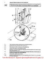 Предварительный просмотр 10 страницы Pfaff 441-O Service Manual