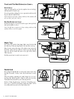 Preview for 8 page of Pfaff admire air 5000 User Manual