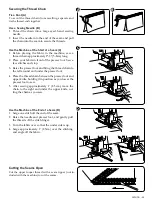 Preview for 33 page of Pfaff admire air 5000 User Manual