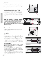 Предварительный просмотр 14 страницы Pfaff ambition 1.0 Owner'S Manual