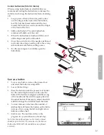 Предварительный просмотр 31 страницы Pfaff ambition 1.0 Owner'S Manual