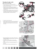 Предварительный просмотр 17 страницы Pfaff COVERLOCK 3.0 - Owner'S Manual