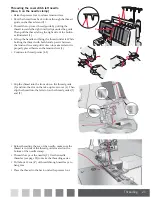 Предварительный просмотр 23 страницы Pfaff COVERLOCK 4.0 - Owner'S Manual