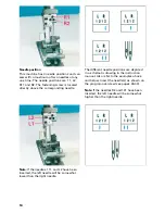 Предварительный просмотр 16 страницы Pfaff coverlock 4852 Owner'S Manual