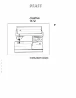 Предварительный просмотр 213 страницы Pfaff creative 1472 Instruction Book