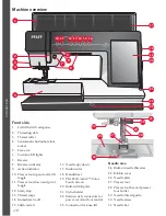 Предварительный просмотр 8 страницы Pfaff creative sensation Owner'S Manual