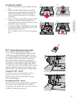 Предварительный просмотр 19 страницы Pfaff Espression line Owner'S Manual