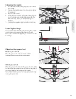 Предварительный просмотр 21 страницы Pfaff Espression line Owner'S Manual