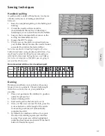 Предварительный просмотр 35 страницы Pfaff Espression line Owner'S Manual