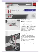 Предварительный просмотр 19 страницы Pfaff hobby 1142 Manual