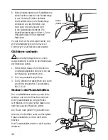 Preview for 32 page of Pfaff Hobby 350 p Owner'S Manual