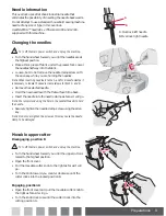 Предварительный просмотр 9 страницы Pfaff hobbylock 2.5 Owner'S Manual