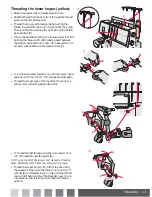 Предварительный просмотр 13 страницы Pfaff hobbylock 2.5 Owner'S Manual