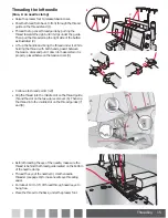 Предварительный просмотр 15 страницы Pfaff hobbylock 2.5 Owner'S Manual