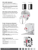 Предварительный просмотр 24 страницы Pfaff hobbylock 2.5 Owner'S Manual