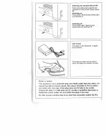 Предварительный просмотр 11 страницы Pfaff hobbylock 4760 Instruction Manual