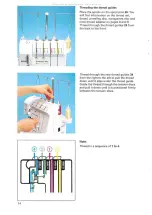 Предварительный просмотр 18 страницы Pfaff hobbylock 4842 Instruction Manual