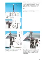 Предварительный просмотр 19 страницы Pfaff hobbylock 4842 Instruction Manual