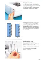 Предварительный просмотр 29 страницы Pfaff hobbylock 4842 Instruction Manual