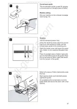 Предварительный просмотр 61 страницы Pfaff hobbylock 4842 Instruction Manual