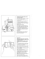 Preview for 9 page of Pfaff hobbylock 799 Instruction Manual