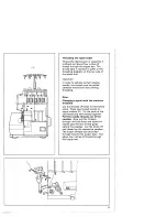 Предварительный просмотр 11 страницы Pfaff hobbylock 799 Instruction Manual