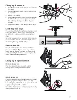 Предварительный просмотр 19 страницы Pfaff passport 2.0 Owner'S Manual