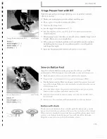 Предварительный просмотр 96 страницы Pfaff performance 2056 Operating Instructions Manual