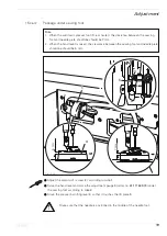 Предварительный просмотр 19 страницы Pfaff PLUSLINE 2483-3/03-980 Series Adjustment Manual