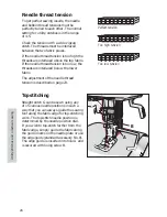 Предварительный просмотр 28 страницы Pfaff select 2.0 Owner'S Manual