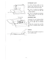 Предварительный просмотр 8 страницы Pfaff SZA-645F Instructions Manual