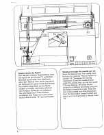 Предварительный просмотр 12 страницы Pfaff tipmatic 1119 Instruction Book