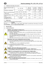 Preview for 4 page of Pfannenberg 21514002055 Operating Instructions Manual