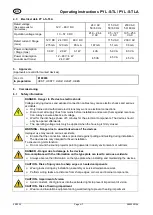 Preview for 11 page of Pfannenberg 21514002055 Operating Instructions Manual