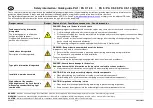 Предварительный просмотр 3 страницы Pfannenberg 23310100000 Safety Information / Quick Manual