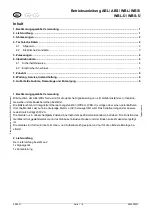 Preview for 1 page of Pfannenberg ABL Operating Instructions Manual