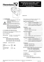 Preview for 1 page of Pfannenberg BE BG05E-P Series Instruction Manual