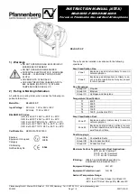 Preview for 6 page of Pfannenberg BE BG05E-P Series Instruction Manual