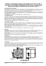 Pfannenberg DS 10 Series Instructions For Operating And Installing preview