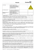 Preview for 27 page of Pfannenberg PC2500 WT CE STD Operating And Maintenance Instructions Manual