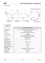 Предварительный просмотр 2 страницы Pfannenberg Quadro LED-HI-3G/3D Operating Instructions Manual