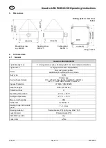 Предварительный просмотр 9 страницы Pfannenberg Quadro LED-HI-3G/3D Operating Instructions Manual